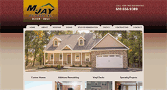 Desktop Screenshot of mjaybuilders.com
